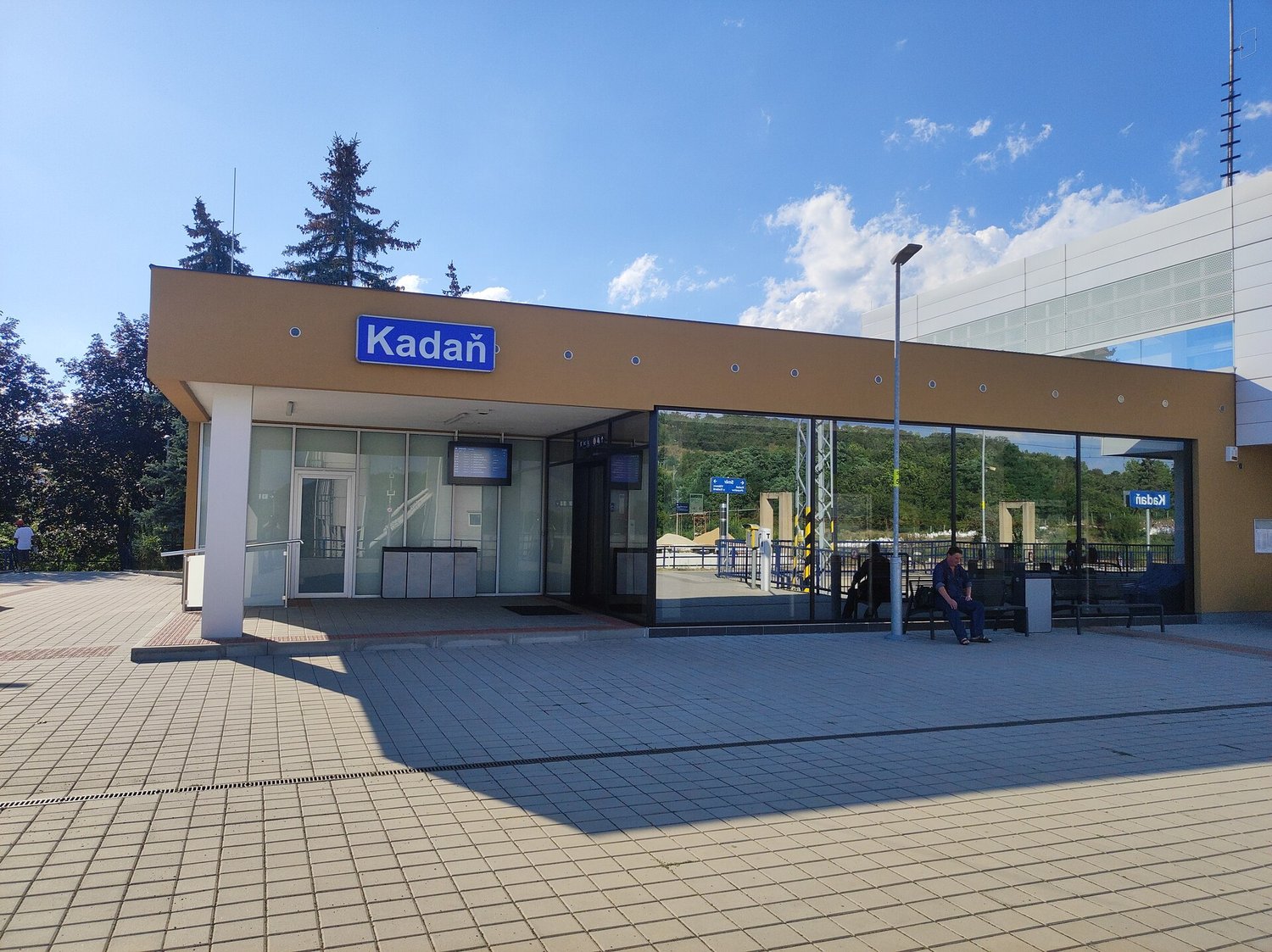 Nádraží Kadaň, léto 2024