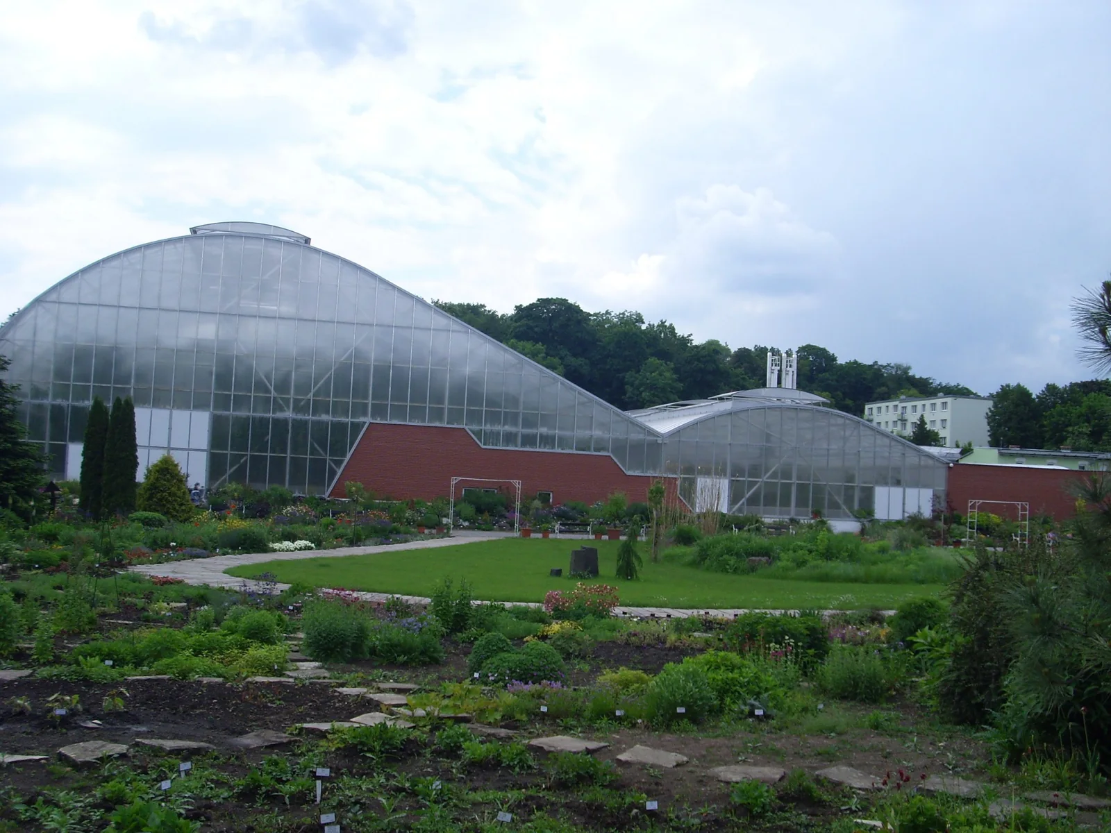 Botanická zahrada v Teplicích - vstupní část